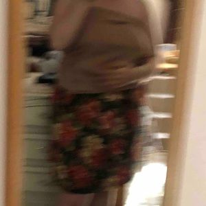 Strapless Christmas dress